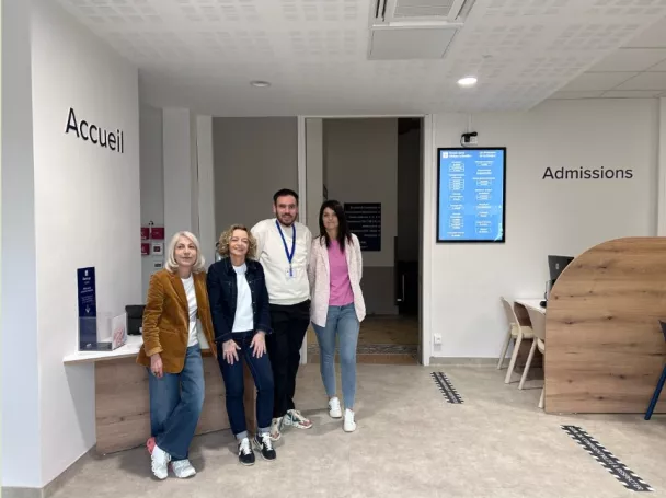 ACCUEIL ADMISSIONS CHATEAU LA PARISIERE